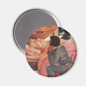 slaapschoonheid van Jessie Willcox Smith Magneet (Voorkant / Achterkant)