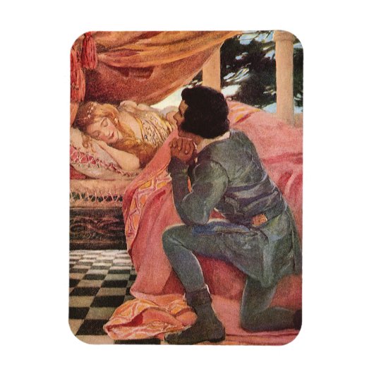  slaapschoonheid van Jessie Willcox Smith Magneet (Verticaal)