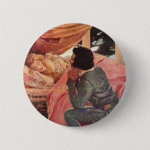 slaapschoonheid van Jessie Willcox Smith Ronde Button 5,7 Cm