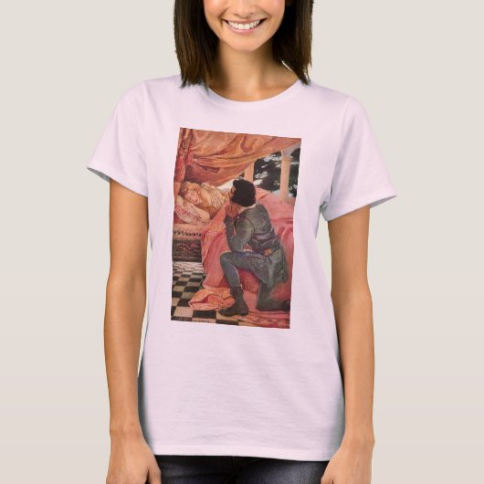  slaapschoonheid van Jessie Willcox Smith T-shirt (Voorkant)
