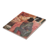 slaapschoonheid van Jessie Willcox Smith Tegeltje (Zijkant)