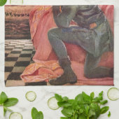  slaapschoonheid van Jessie Willcox Smith Theedoek (Gevouwen)