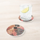  slaapschoonheid van Jessie Willcox Smith Zandsteen Onderzetter (Zijkant)