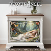 Slaapschoonheid's Dreamscape - Decoupage - Tissuepapier