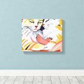 Slaapschutter Canvas Afdruk (Insitu (Houten vloer))