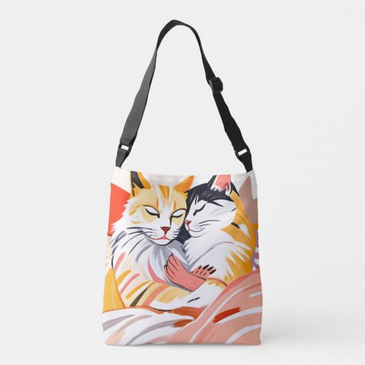 Slaapschutter Crossbody Tas (Achterkant)