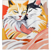 Slaapschutter Douchegordijn (Voorkant)