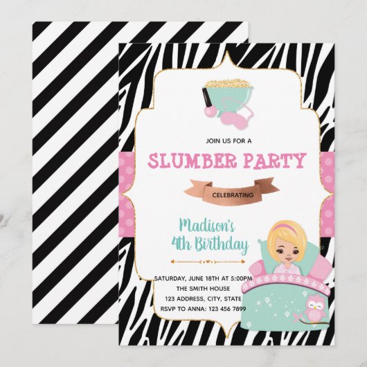 Slaapschutter Kaart (Voorkant / Achterkant)