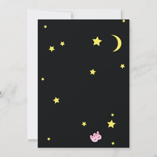 Slaapschutter! Slumber Party Thtaken Kaart (Achterkant)