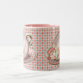 Slaapschutterskuis Tweekleurige Koffiemok (Center)