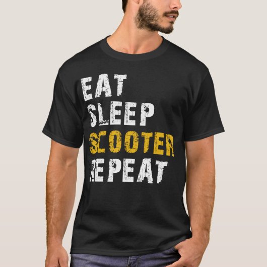 slaapscooter t-shirt (Voorkant)