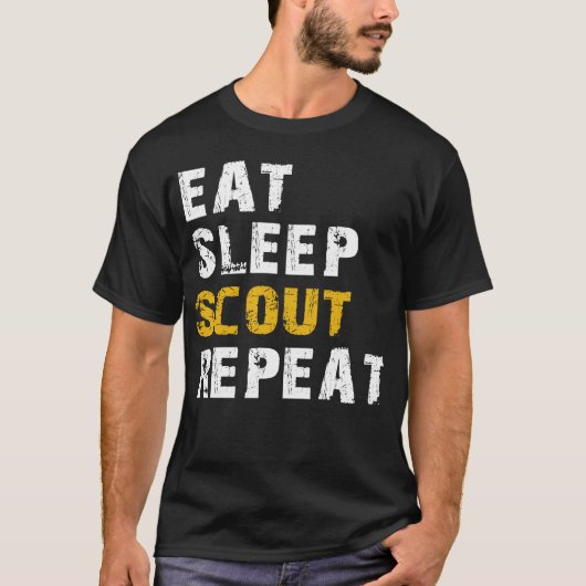 slaapscout t-shirt (Voorkant)