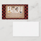 Slaapse dieren sterren geplakte luierspoeling informatiekaartje (Voorkant / Achterkant)