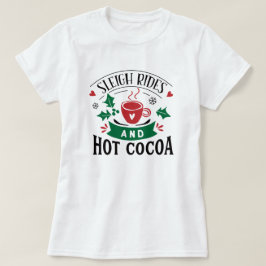 Slaapsen en cacaokerst, dames T-Shir T-shirt