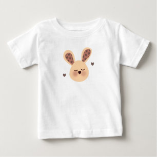 Slaapshirt met knuffelkonijn