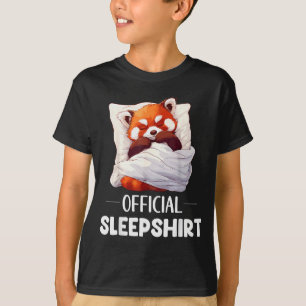 Slaapshirt Slaapshirt Rode Panda Dierenliefhebbers T-shirt