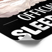 Slaapshirt Slaperig Guinee G Dierenliefhebbers Pyj Poster (Hoek)