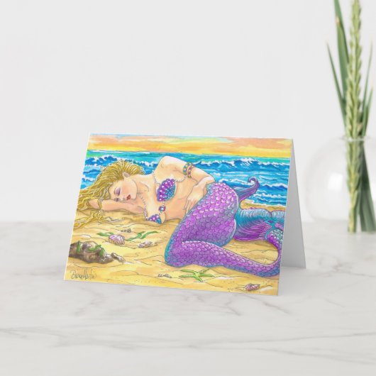 SLAAPSIRENE KAART (Voorkant)