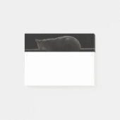 Slaapskat Silhouette Post-it® Notes (Voorkant)