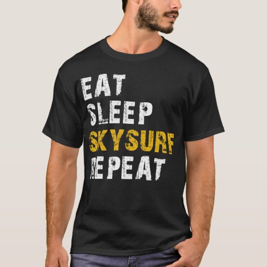 slaapskysurf t-shirt (Voorkant)