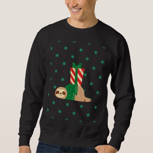 Slaapslaapstand voor kerstmis trui (Voorkant)