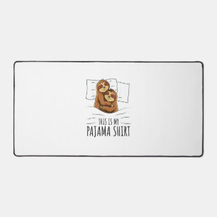 Slaapslak minnaar pyjama T-shirt Bureaumat