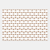 Slaapsleuf in een boomkaard met meerdere kleuren inpakpapier vel (Voorkant)