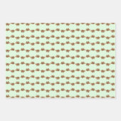 Slaapsleuf in een boomkaard met meerdere kleuren inpakpapier vel (Voorkant 3)