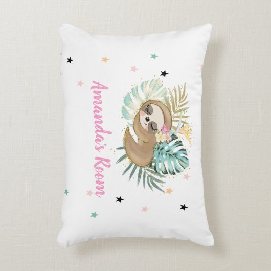 Slaapsleuf, sterren, prinses accent kussen (Voorkant(Verticaal))