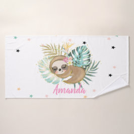 Slaapsleuf, sterren, prinses bad handdoek