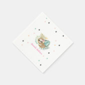 Slaapsleuf, sterren, prinses servet (Hoek)