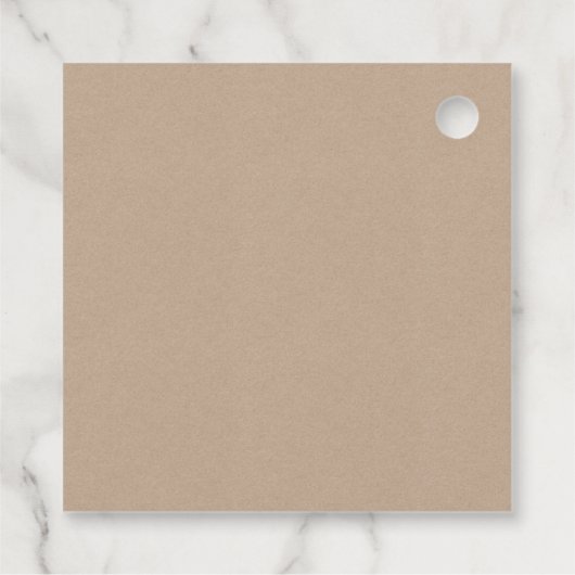 Slaapsleuf voor Baby shower-voordeur Bedankjes Labels (Achterkant)