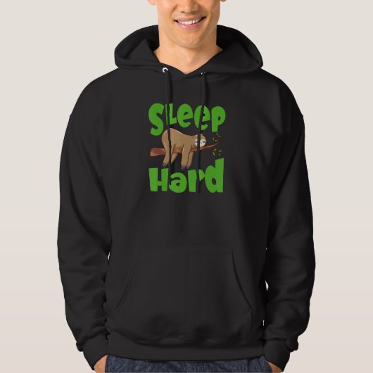 Slaapsleuf voor harde slaapstand hoodie (Voorkant)