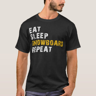Slaapsneeuwbord T-shirt