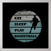 slaapspel basketbal poster (Voorkant)
