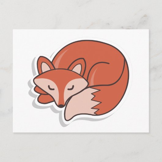 Slaapstand Briefkaart (Voorkant)