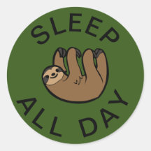 Slaapstand de hele dag