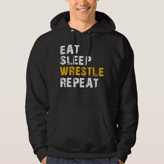 slaapstand herhalen hoodie (Voorkant)