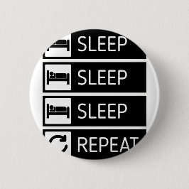 Slaapstand herhalen ronde button 5,7 cm