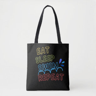 Slaapstand herhalen tote bag