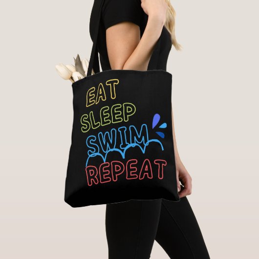 Slaapstand herhalen tote bag (Dichtbij)