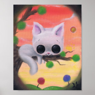 slaapstand is mijn 9 tot 5 kunstdrukken poster