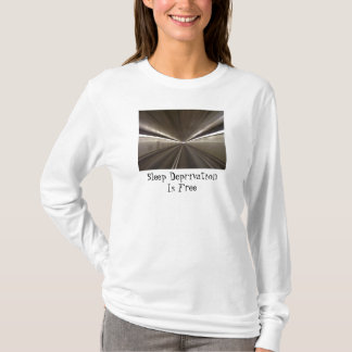 Slaapstand is vrij t-shirt