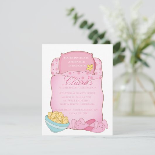 Slaapstand Kaart (Staand voorkant)