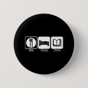 slaapstand lezen ronde button 5,7 cm
