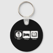 slaapstand lezen sleutelhanger (Voorkant)