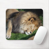 Slaapstand Lion Mousepad Muismat (Met muis)