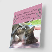 Slaapstand met kast Verse wandkast Vierkante Klok (Hoek)