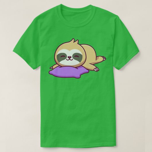 Slaapstand met klauw t-shirt (Design voorkant)