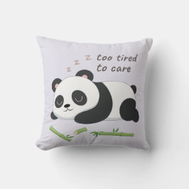 Slaapstand Panda – Knuffelige Lui Beer Kunst Kussen